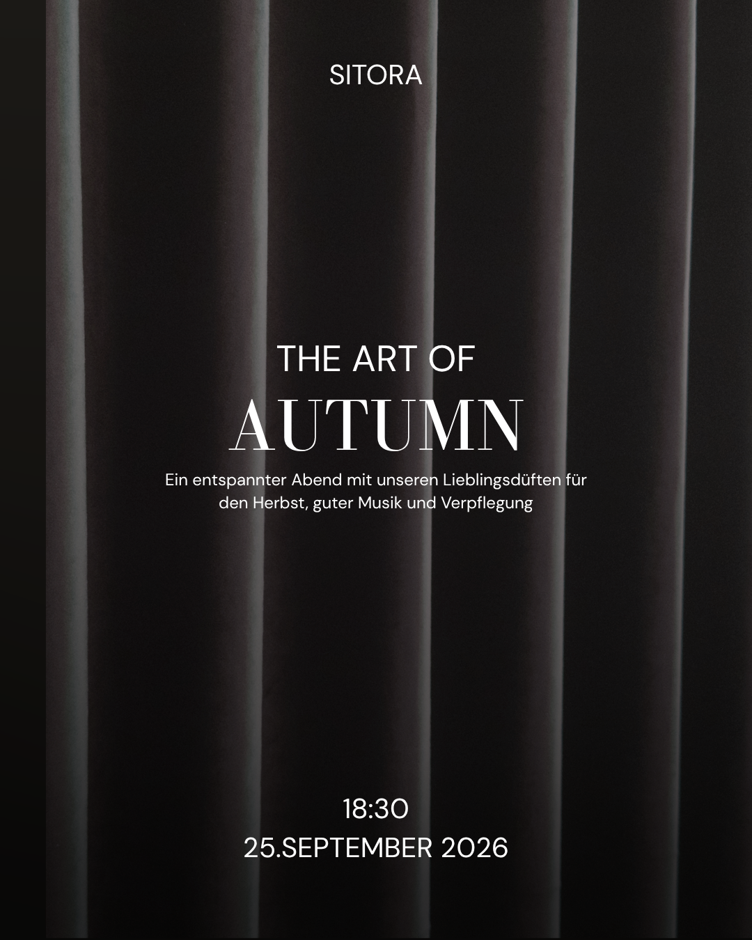 The Art Of Autumn - Event